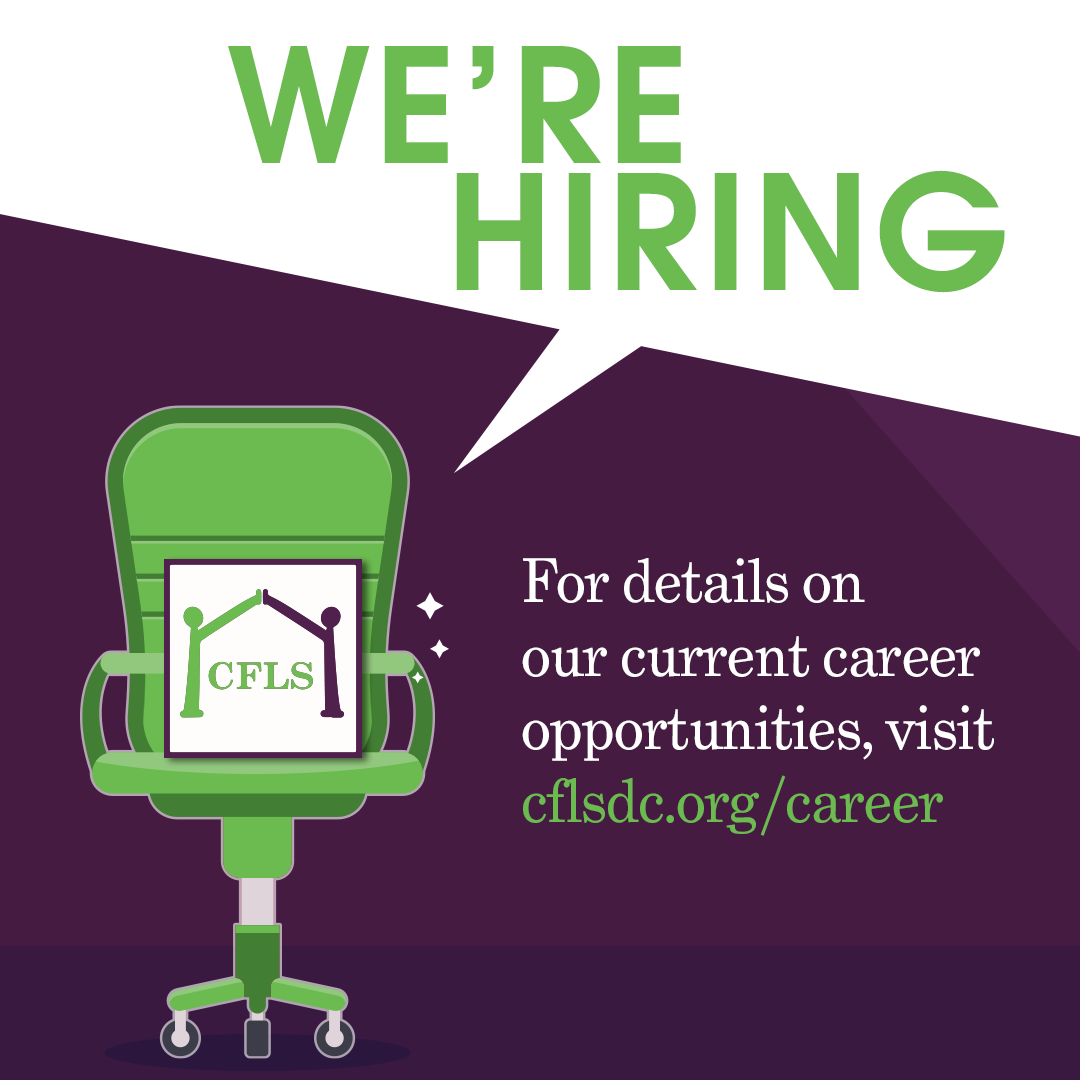 We're Hiring: For details onour current career opportunities, visit cflsdc.org/career