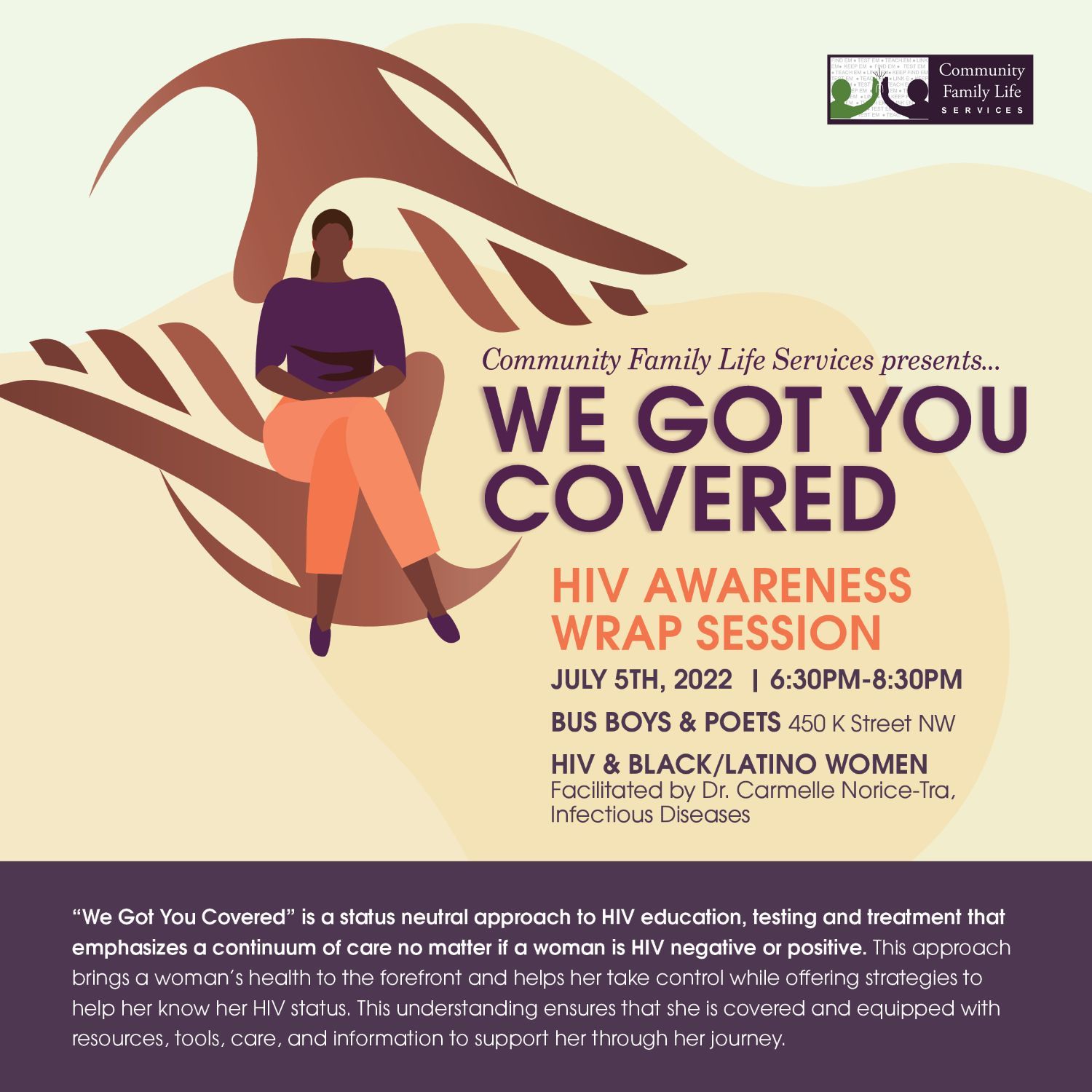 WE GOT YOU COVERED - July 5th Event