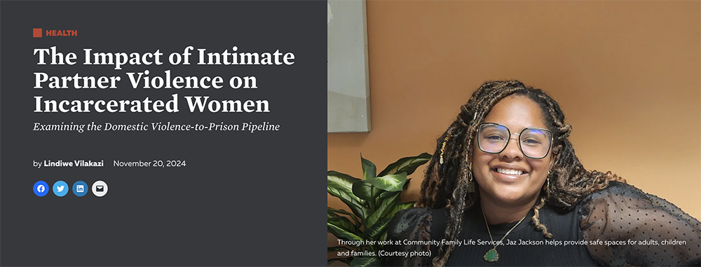 Article | The Impact of Intimate Partner Violence on Incarcerated WomenExamining the Domestic Violence-to-Prison Pipelineby Lindiwe VilakaziNovember 20, 2024