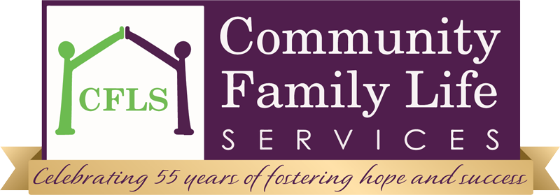 CFLS 55 Year Anniversary logo